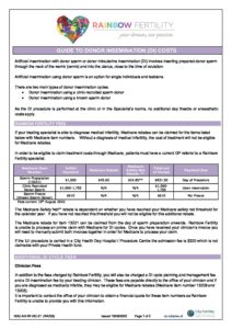 DOC AD RF GC 21 RA235 Guide To Donor Insemination DI Costs Rainbow