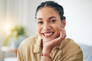 Woman smiling private health